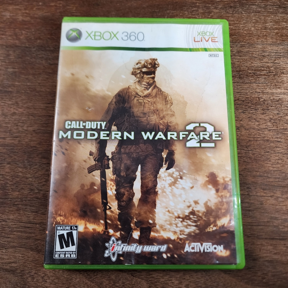 Microsoft Xbox 360 Call Of Duty Modern Warefare 2 Game CIB